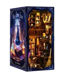 Alternative view of Maquette Book Nook Magique du Sorcier - Serre-livres décoratif - 23cm