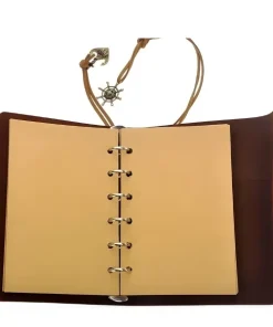 Alternative view of Journal de l'explorateur - Carnet de voyage cuir rouge