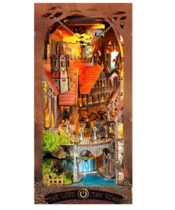 Alternative view of Maquette Book Nook Monde des Anneaux - Serre-livres - 23,5cm