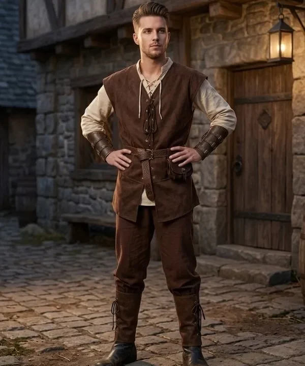 ensemble costume medieval
