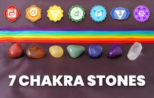 Collection de 7 pierres naturelles pour l'alignement des chakras et la méditation