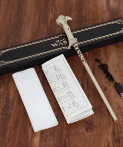 Alternative view of Baguette magique cracheuse de feu - 39cm - RAVEN