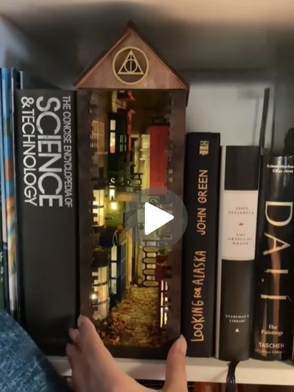 Vidéo Book Nook Harry Potter