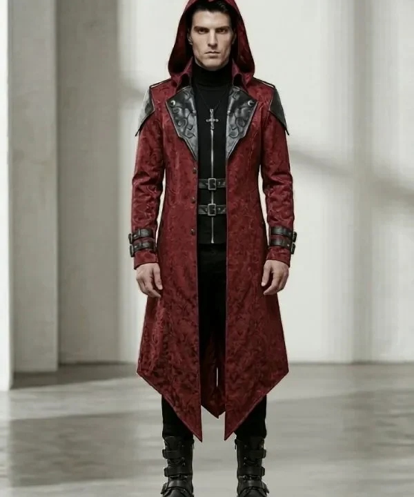 veste capuche gothique assassins creed