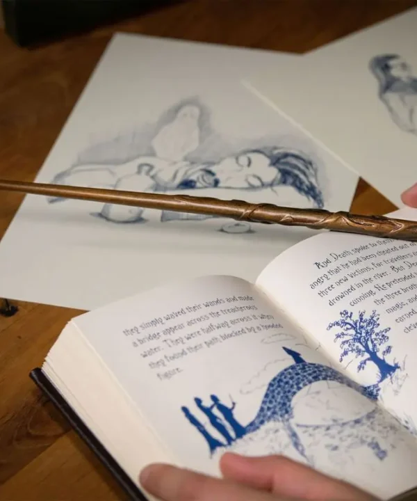 Baguette lumineuse Hermione Harry Potter