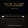Dimensions de la baguette lumineuse Houdini 33 cm et 63 g