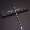 Baguette Lumineuse Ron en résine, finitions rustiques, éclairage LED intégré.