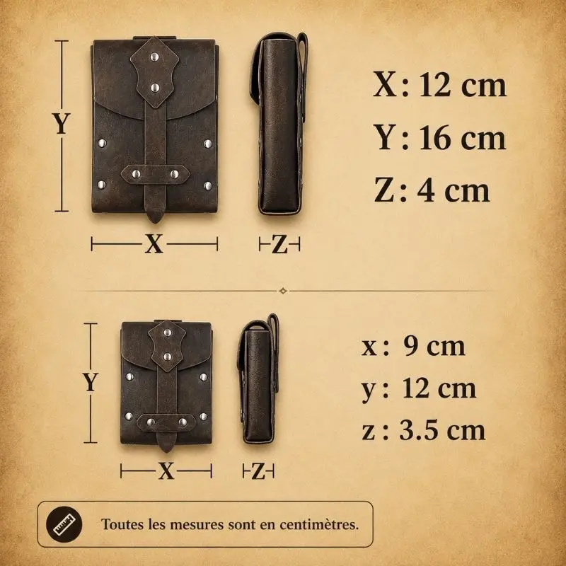 Ceinture Médiévale d'Alchimiste – Image 5
