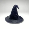 Chapeau sorcier alchimiste noir, polyester vieilli , petit prix