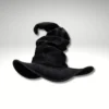 Chapeau de Sorcier Noir Torsadé – Image 3