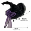 dimension du chapeau de sorcière gothique