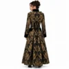 Manteau Gothique Brocart – Image 5