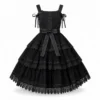 Robe Gothique Lolita Noire – Image 3