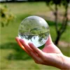 Sphère en cristal K9 transparente 80 mm idéale pour la divination et la décoration mystique