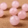 Sphère de cristal rose, idéale pour la voyance et la décoration ésotérique