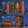 Book Nook constellation lumineux à monter, maquette DIY pour bibliothèque