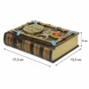 Carnet grimoire magique ésotérique avec médaillon triple lune doré